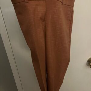 Ann Taylor straight pants, pink/peach color 00P